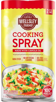 Wellsley Farms Cooking Spray 2 pk 17 oz